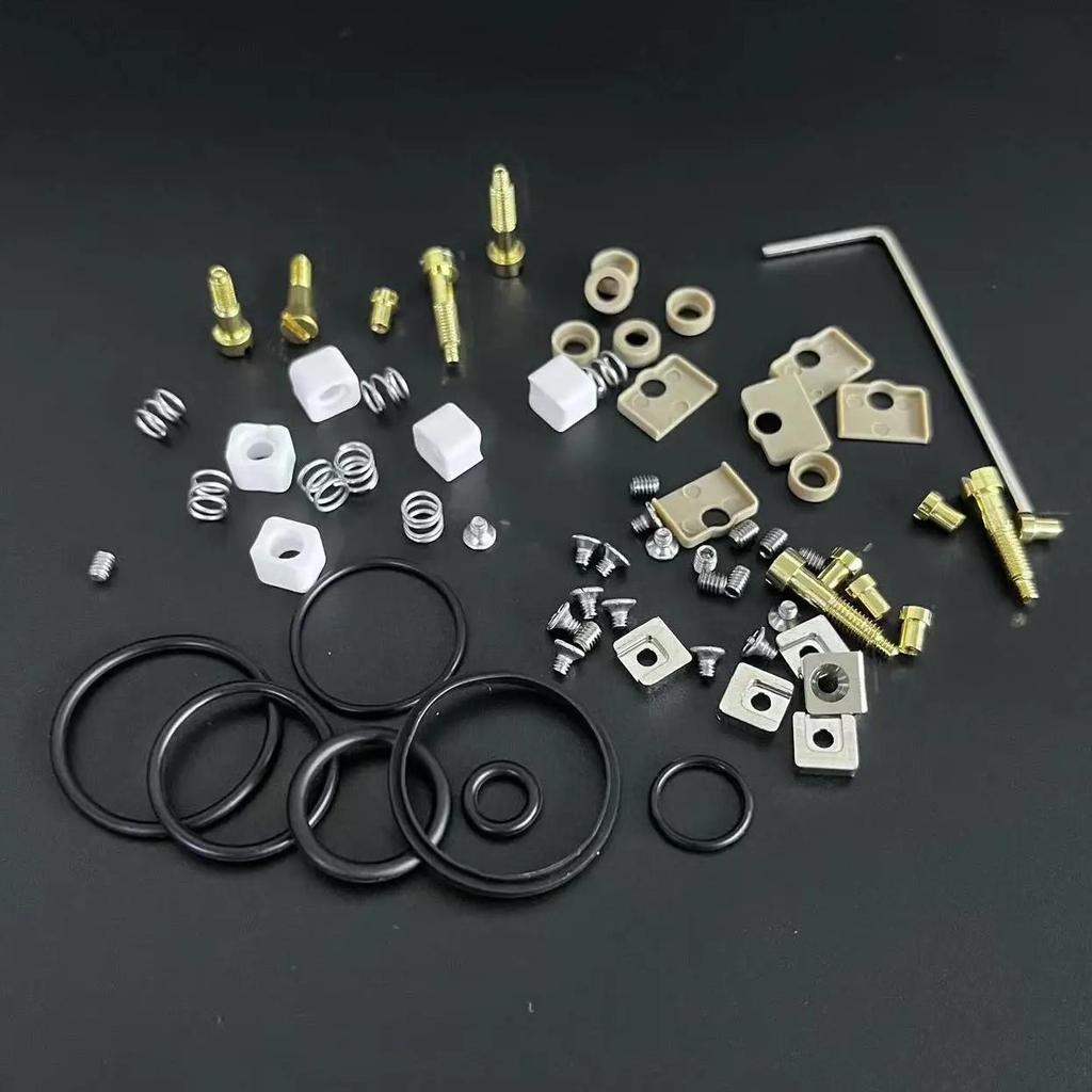 Auto ZX II Replacement Parts Black O Ring Screw BF Pin Brass Electrodes Insulating Gaskets For Z(Zeu