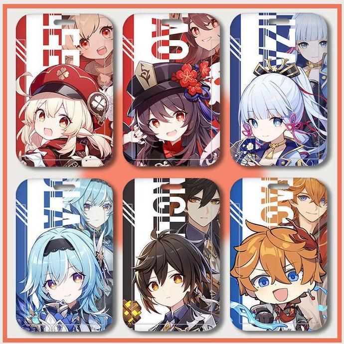 Genshin ID Card holder Name Tag NEW