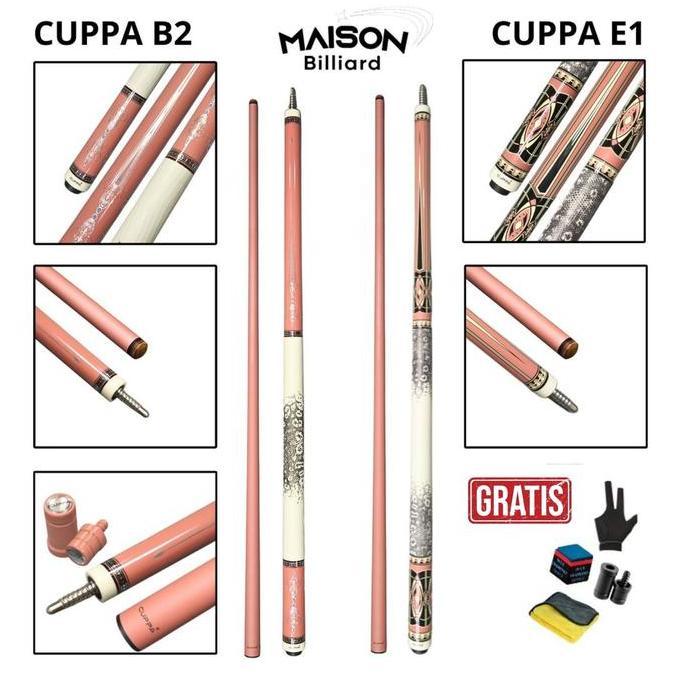 Cuppa Pink Carbon Fiber Shaft Stick Billiard Carbon - Ball