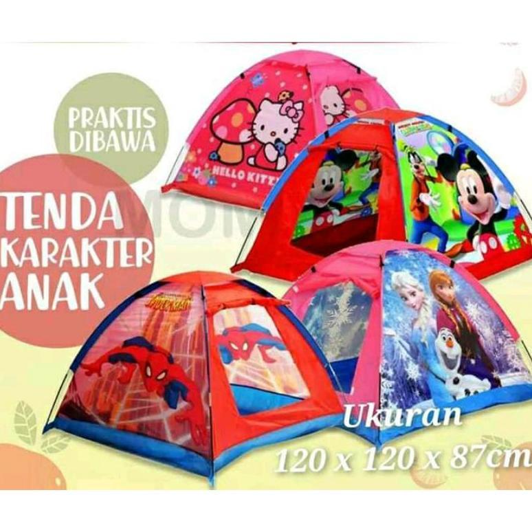 BEST SALE Tenda Anak Karakter Disney Spiderman Jumbo