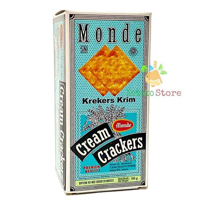 Monde Biskuit Cream Crackers / Monde Biskuit Gabin 180gr