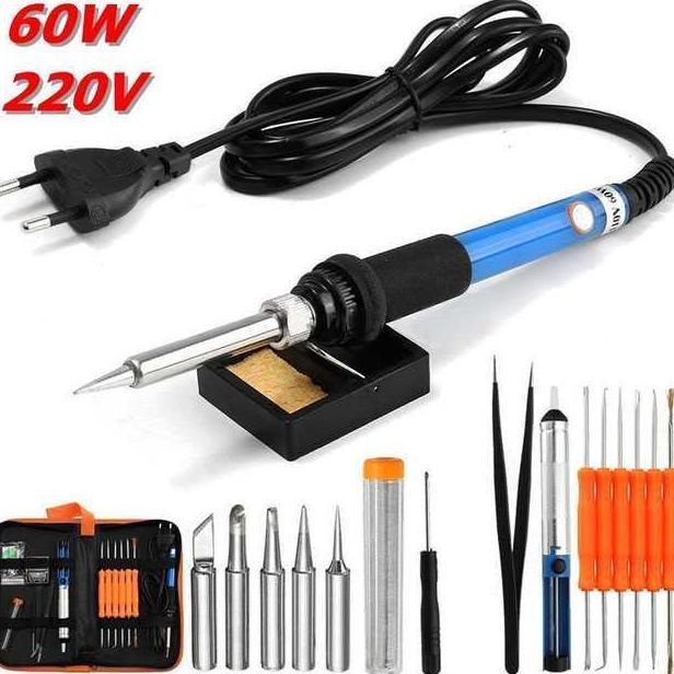 URB Set Solder Listrik 60 Watt Kit / Alat Solder Lengkap