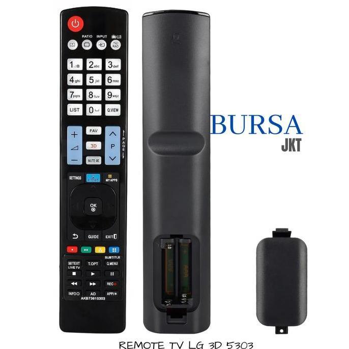 FEWRITZ REMOTE TV LG CINEMA 3D ANALOG DIGITAL AKB73615303 PROTOK