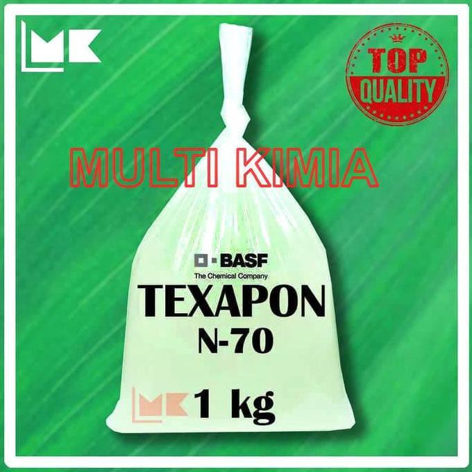 Warungkiwil22 - TEXAPON N70 - SLES merk BASF - Bahan Sabun 1 kg