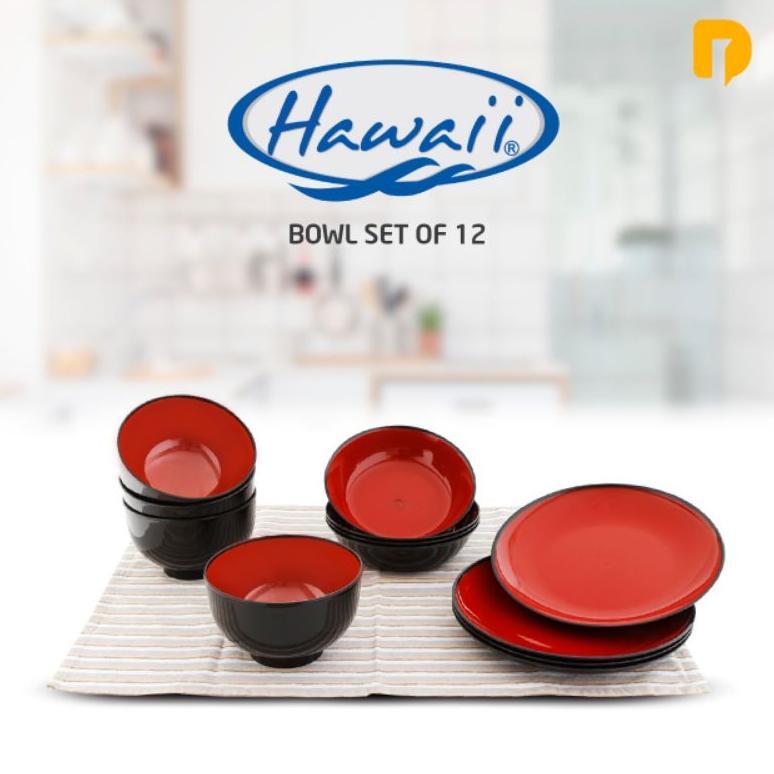 Set Alat Makan Piring Mangkuk