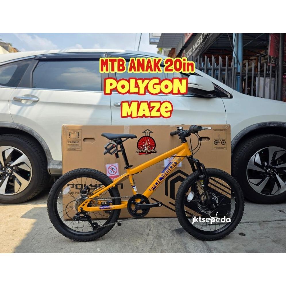 Sepeda MTB ANAK POLYGON MAZE 20in Ready stock
