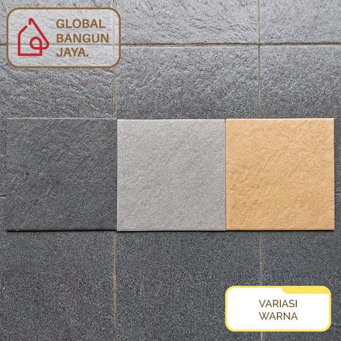 KERAMIK KASAR 30 X 30 ROCKY GREY KIA IMPRESSO / KERAMIK LANTAI KASAR HT