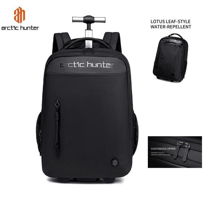 Arctic Hunter LG00657-1 Tas Ransel Backpack Semi Koper 15.6 Inch Laptop With Wheels HM