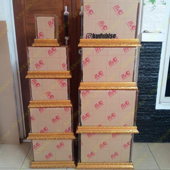 Kotak Hantaran Akrilik dgn kotak mahar paket murah isi 9 TP