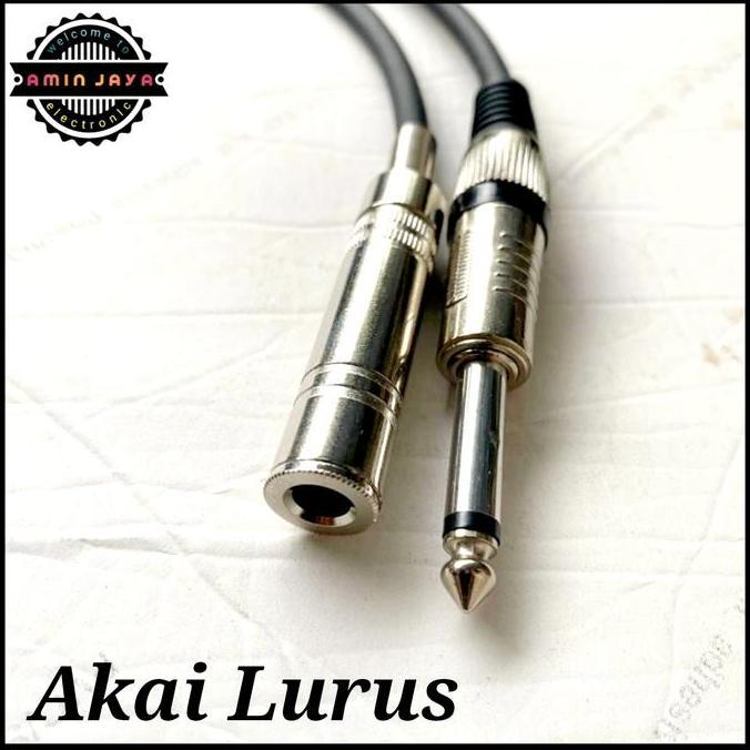 Kabel Jack Sambungan Mic/Kabel Extention Akai Male To Female