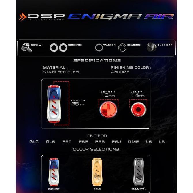 Daido - Dsp Knob Handle Enigma Air - Knob Handle