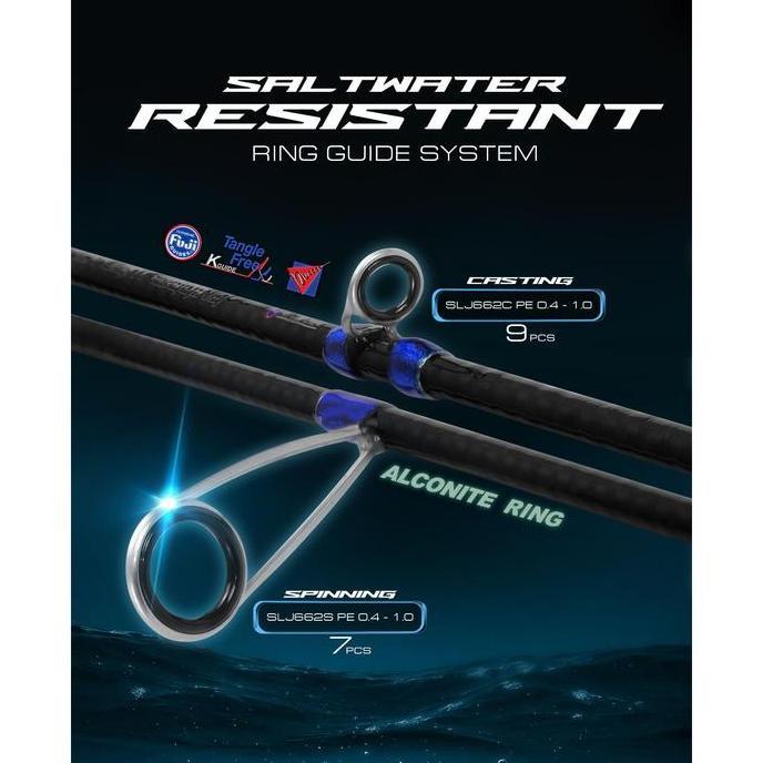 Daido - Joran Superocean Super Light Jigging 198 - Joran Pancing
