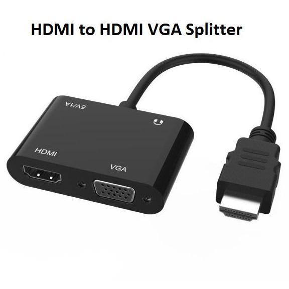 HDMI to VGA HDMI Konverter VGA HDMI Splitter Multiview