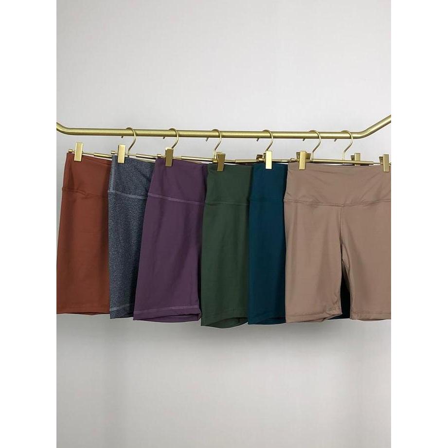 SUPER DEAL - [Minne] Legging Pendek Olahraga Wanita Degree Bahan Lembut