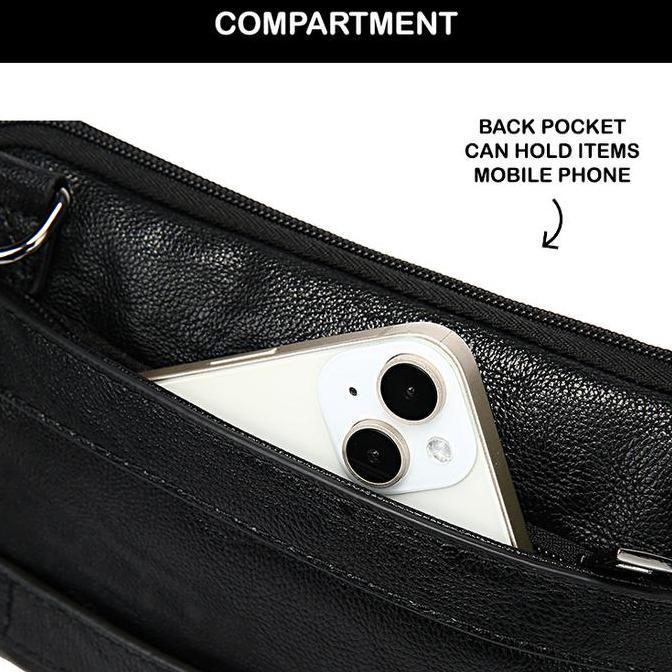 Tas Genggam Pouch Kulit Fullhardy BYNCK 30630