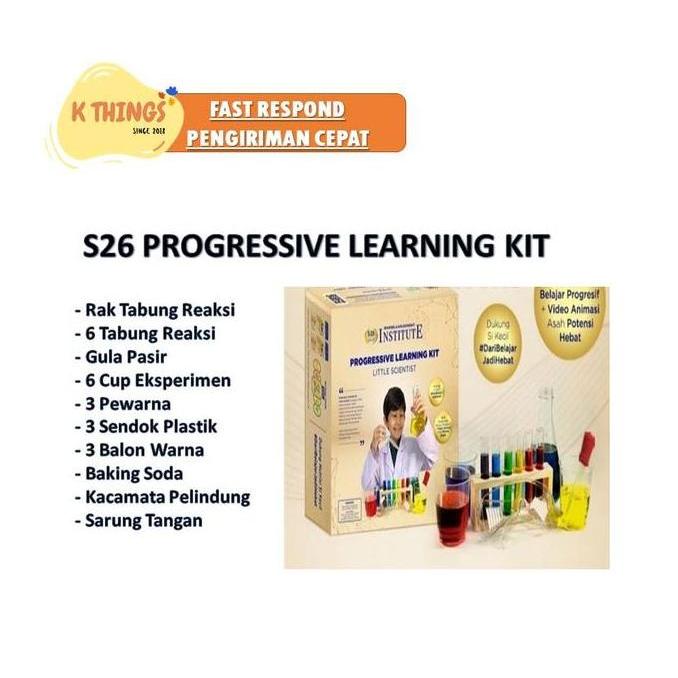 S26 Progressive Learning Kit Little Scientist Mainan Edukasi Anak 5th