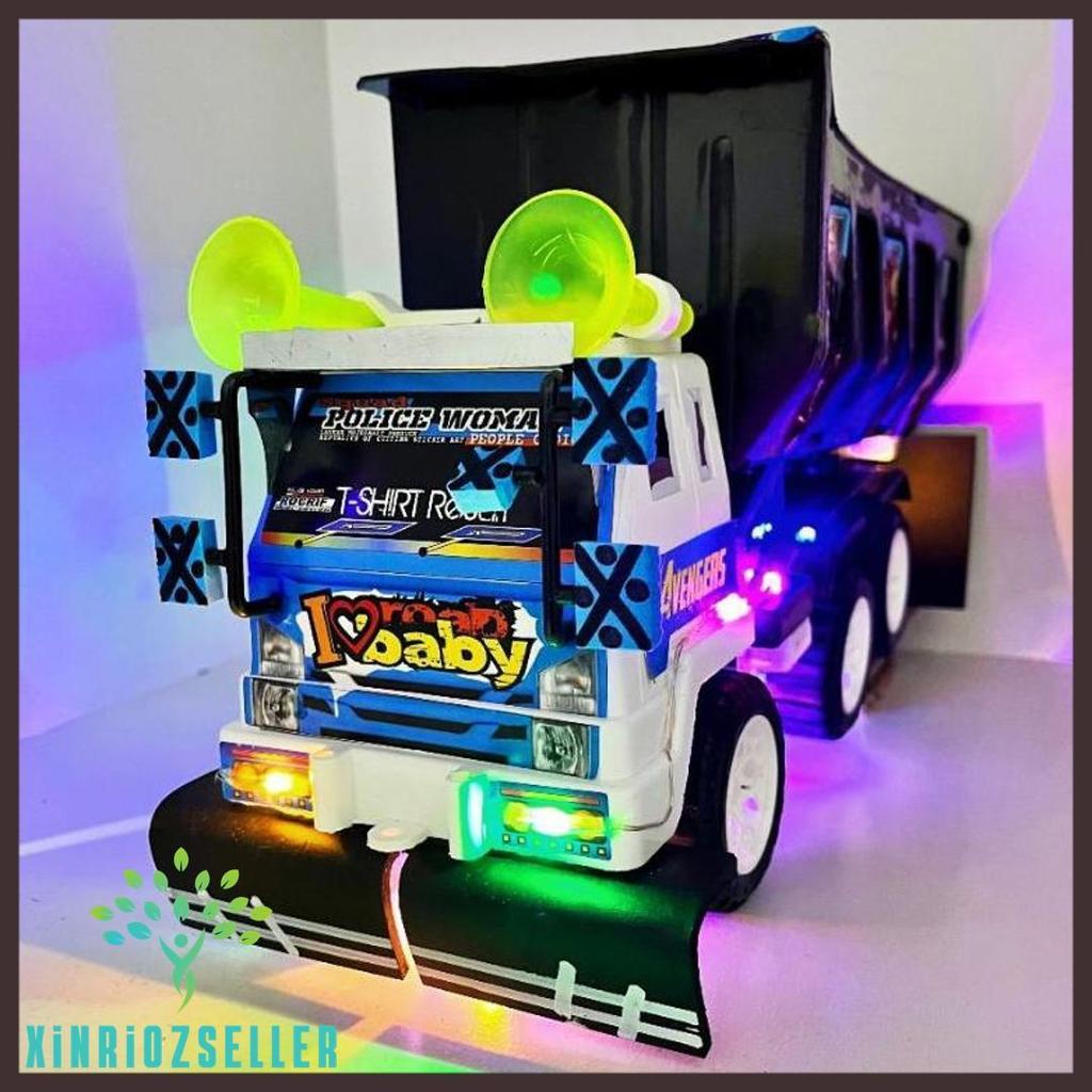 Bisa Cod Mainan Mobil Mobilan Miniatur Truk Oleng Pasir  Modifikasi Truck Plastik Rrs1