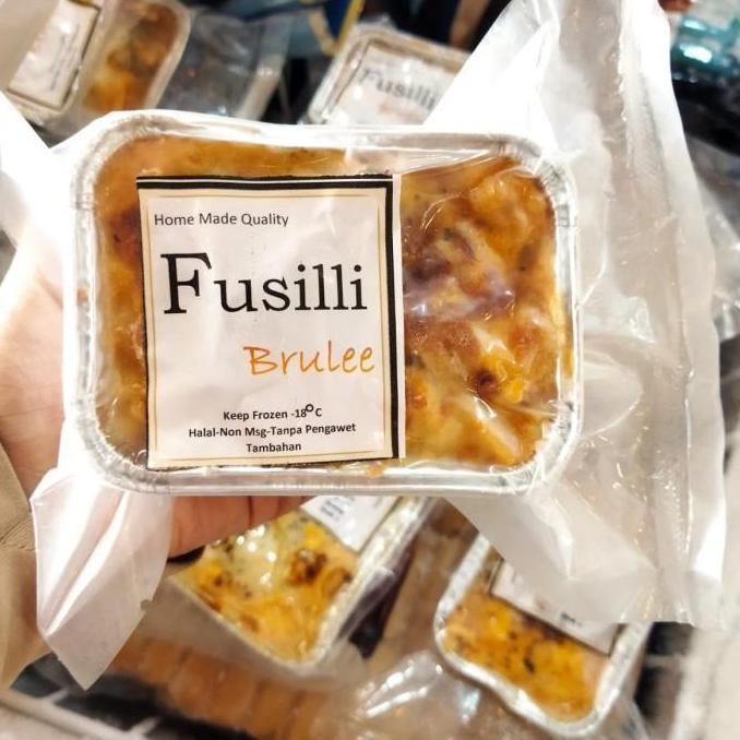 Whynot- Fusilli Brulee Homemade