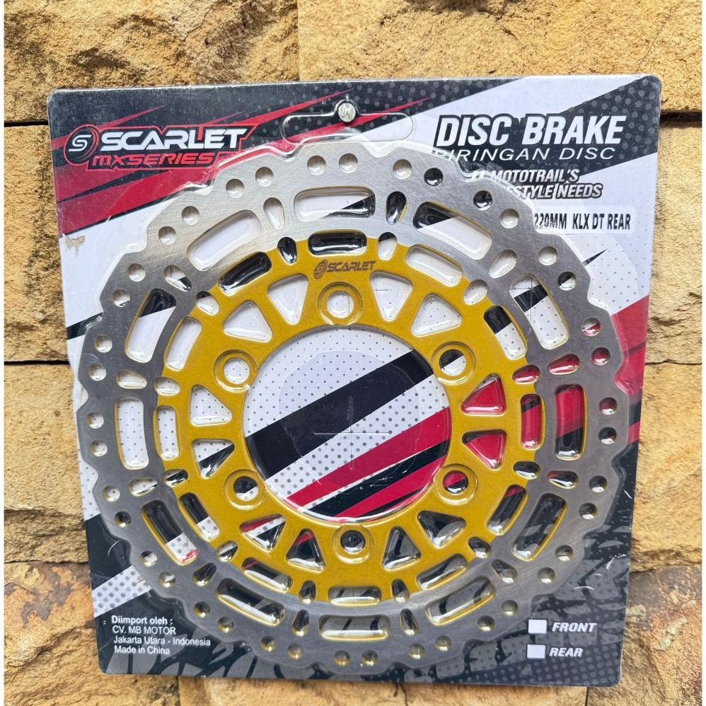 DISK CAKRAM BELAKANG KAWASAKI KLX 150-DTRACKER UKURAN 190MM 220MM