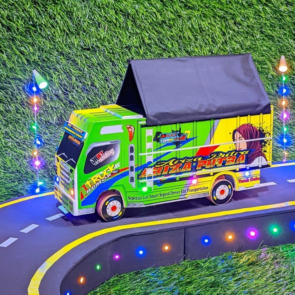 Truk Oleng Mobil Truck Mainan Wahayu Abadi Oleng Promo Miniatur Truk Murah Truk Oleng Mainan Anak Bo