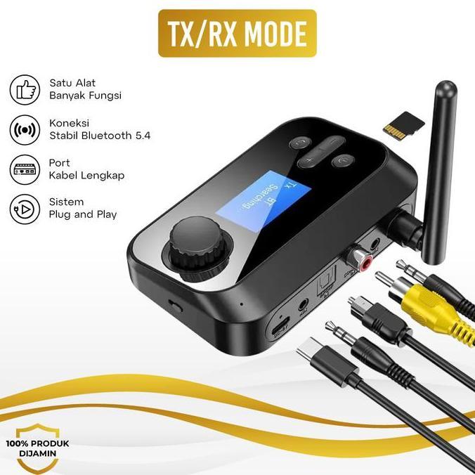 Bluetooth 5.4 Receiver Transmitter 2in1 Wireless 10M VIKEFON - C41