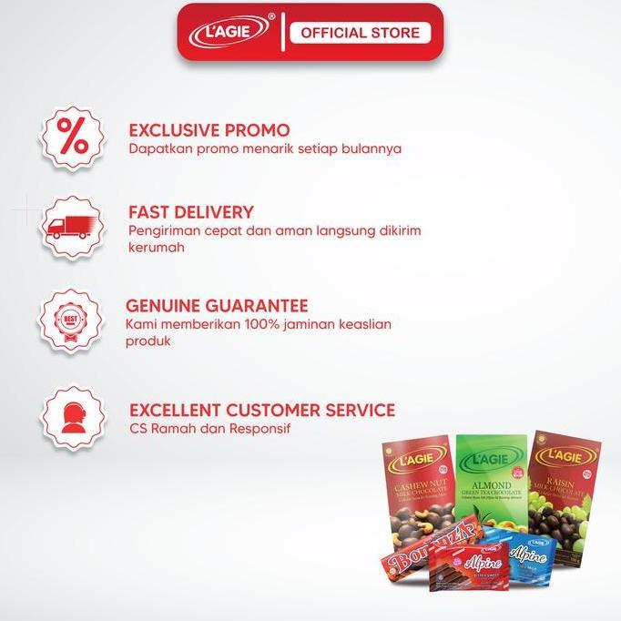 Lagie Coklat Singa Kacang Mete Animal Series 25gr
