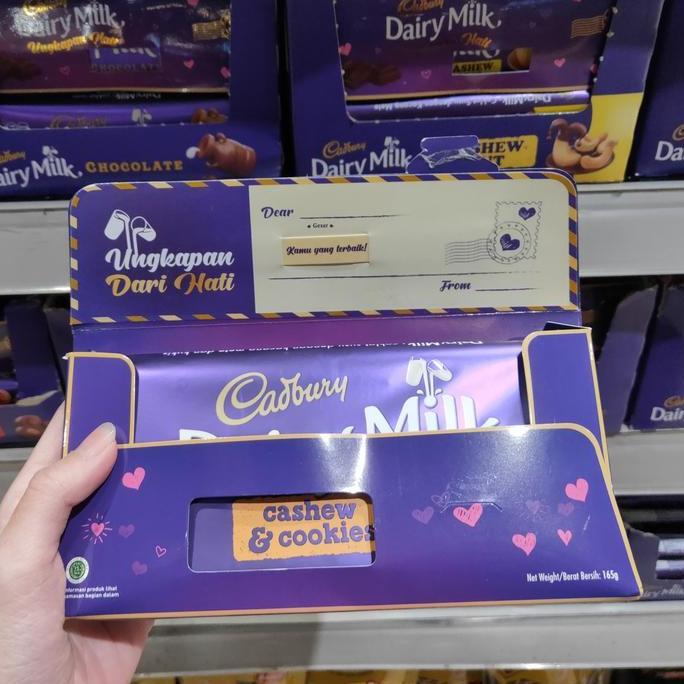 Coklat Cadbury 165gr Coklat Cadbury VALENTINE EDITION Coklat Valentine