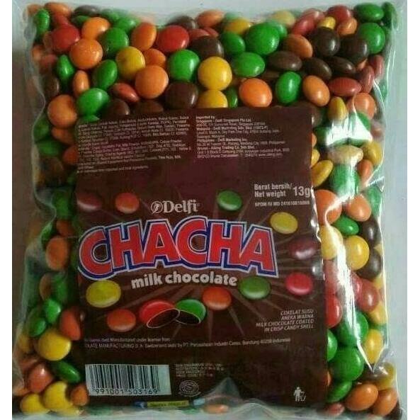 ChaCha Delfi Coklat Milk Peanut - Snack Cokelat Kiloan Original