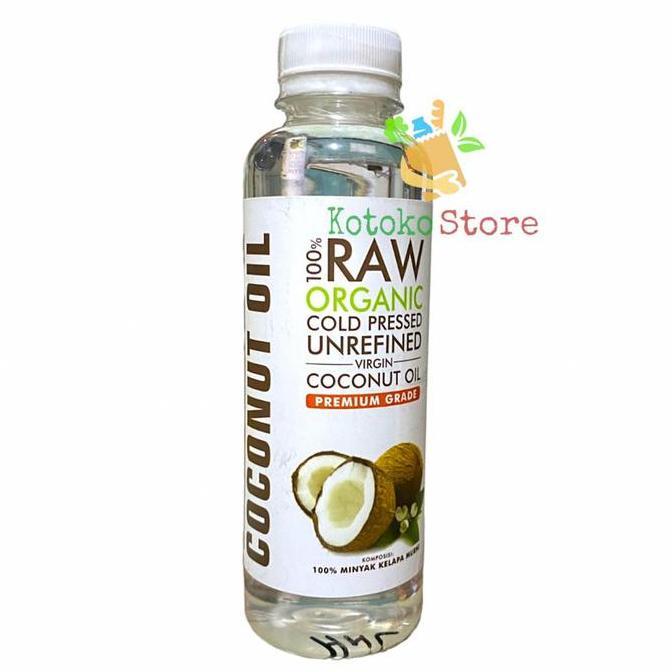Minyak Kelapa MURNI Skinny Raw VCO Organic Coconut Oil Organic 250ml