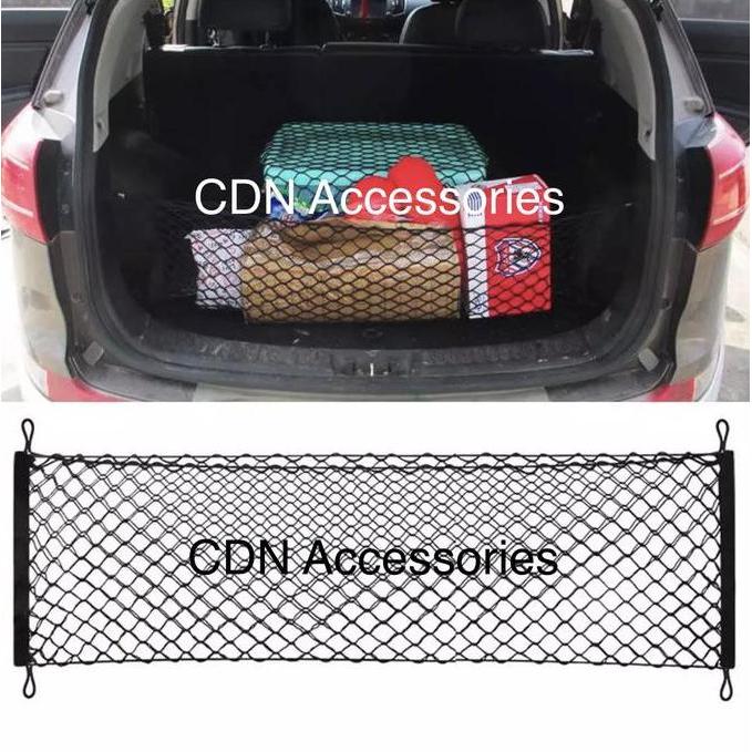 Jaring Bagasi Mobil/Cargo Net/Double Cargo Net/Penahan Barang Bagasi