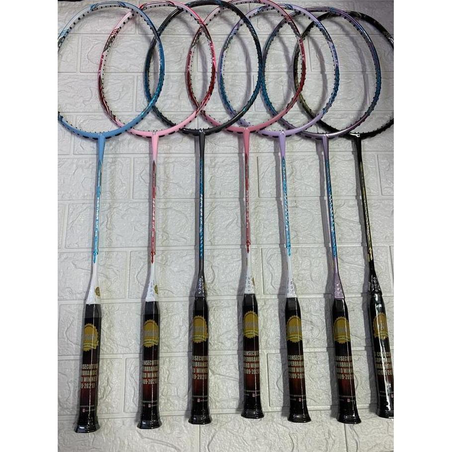 Raket Badminton Apacs NEW FEATHER WEIGHT 55/ FEATHER WT 55 hanya 58grm