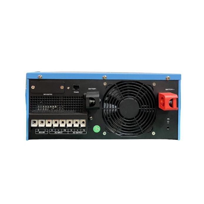 ZAMDON Frekuensi Rendah 2.2KW/2.75KVA 24V Off grid Inverter Surya Hybrid built-in 60A MPPT Garansi D
