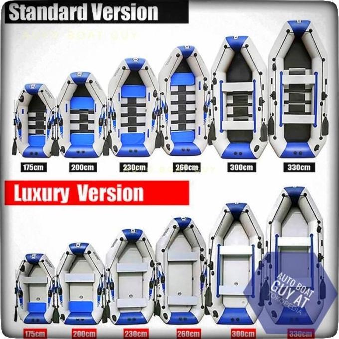 Perahu Karet Mancing SOLAR MARINE 330 CM PVC Non Transom