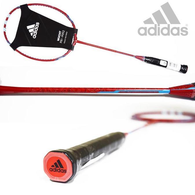 Raket Bulutangkis Badminton Adidas Wucht P2.1 Vivid Red