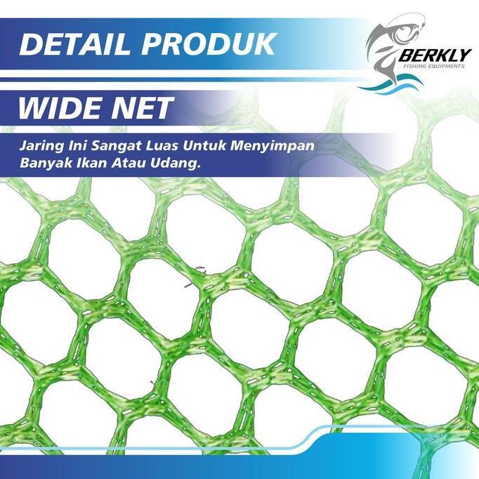 Berkly Korang Pancing Ikan Nilon/Koja Tinggi 55Cm Bahan Nilon Mancing