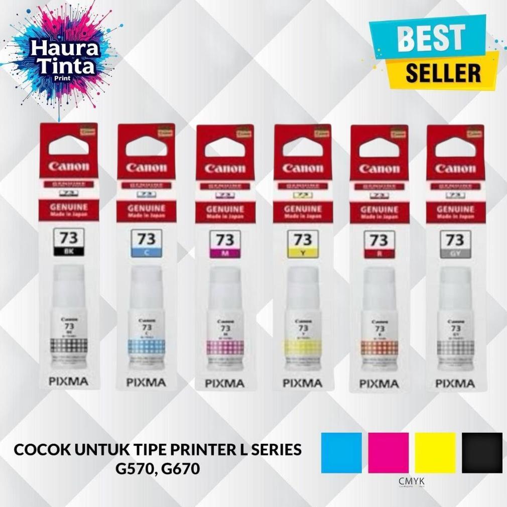 Tinta Canon GI-73 Refil printer G570 G670 Printer