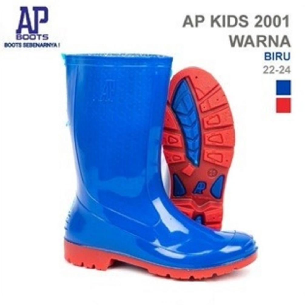 Promo SEPATU AP BOOTS ANAK - AP BOOTS ANAK 2001 WARNA - AP BOOTS ANAK TANGGUNG SIZE 34 - 39 - AP BOO