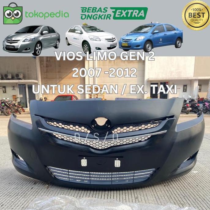 Bemper Bumper Depan Vios Limo Gen 2 2007-2012 Garansi Baru Import