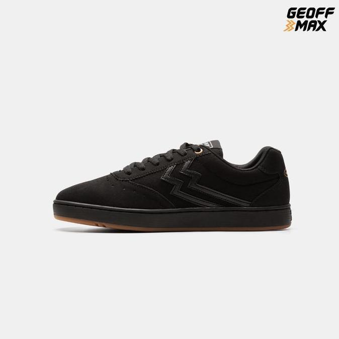 Geoff Max - Boston All Black | Sepatu Pria |  Shoes Sneakers Pria Casual