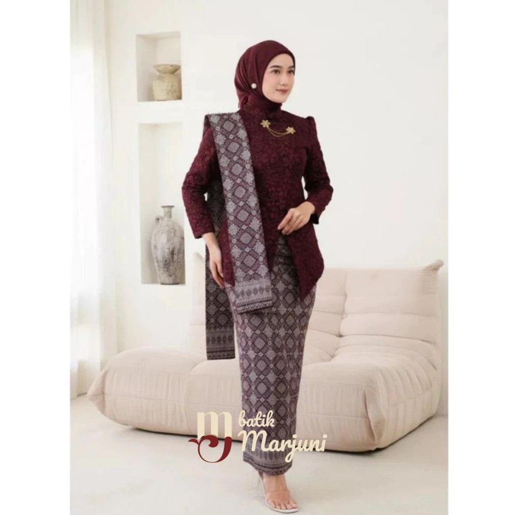 Diskon Kebaya Anggita Rok Motif Songket  Kebaya Hijab  Kebaya Modern Kebaya Wisuda Kebaya Terbaru