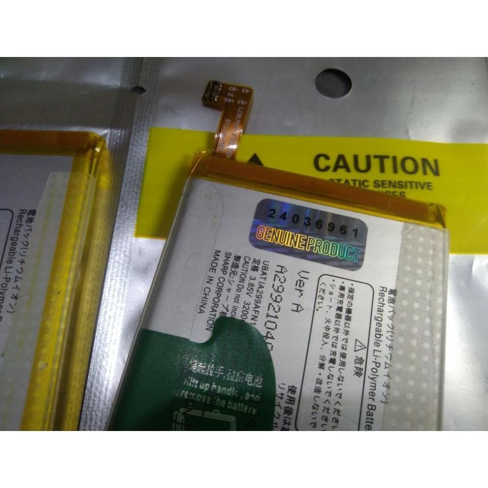 Sharp Ubatia299Afn6 Original 100%% Genuine Battery Batre Baterai Sharp Aquos R6