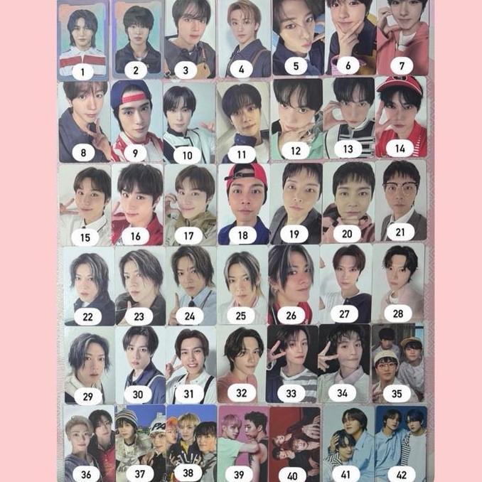 PHOTOCARD OFFICIAL SELCA STC UNIT NCT NCT ZONE 127 DREAM WISH WAYV