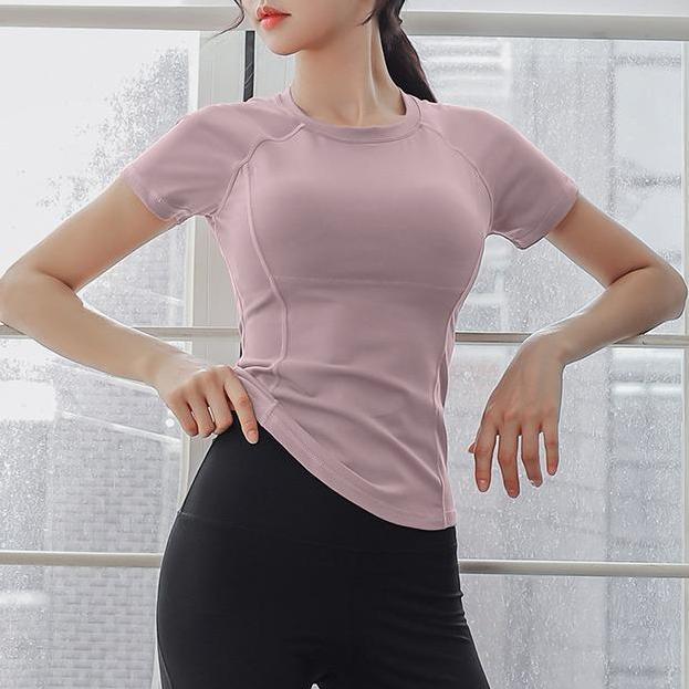 Missoofficial.Id Bj1137 Baju Kaos Sporty Pakaian Olahraga Wanita Baju Senam Gym Yoga Wanita