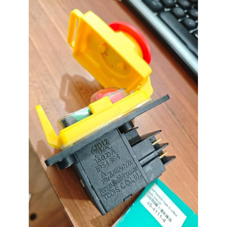 Grosir Wipro Switch Saklar Bor Duduk Zj4116 Untuk Bor Duduk 16Mm Switch Elektromagnetic + Safety