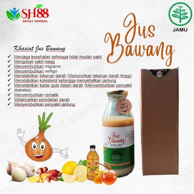 JUS BAWANG PUTIH TUNGGAL 350ML - JUS BAWANG TB