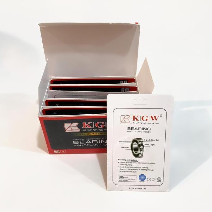 KGW Bearing 6201 Klaher Laher Roda Depan Vario Beat Scoopy Spacy Genio Universal Motor Titanium Seri