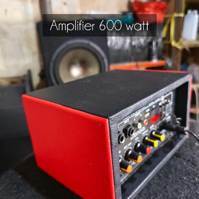 Ready Power Amplifier Bluetooth Karaoke 600 W