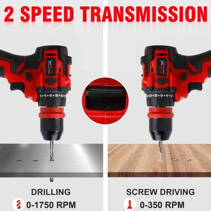 Murah Jld Bor & Obeng Brushless Mini Cabe Rawit Kecil Bisa Ngebor Beton Baterai Awet Quick-Release C