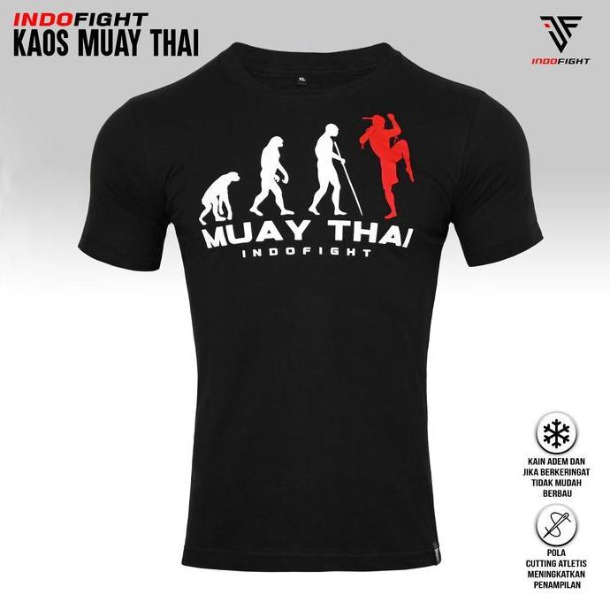 Kaos MuayThai Premium / T shirt Muay Thai TMT / Baju Muaythai