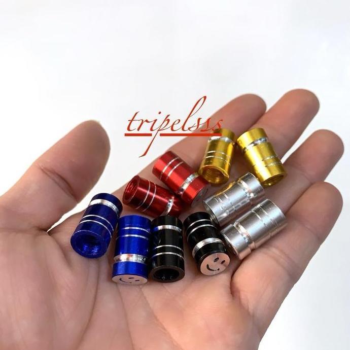 Tutup pentil Ban Variasi Smile universal Motor - Sepda listrik - Mobil - Motor listrik molis selis